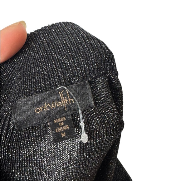 Ontwelfth knit studded slit skirt size medium - Picture 5 of 6